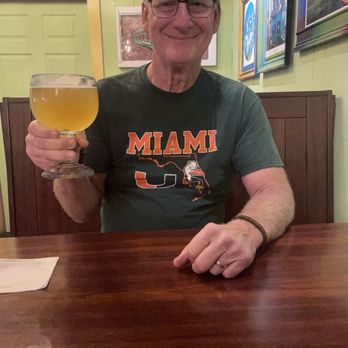 Tibby's New Orleans Kitchen - Enjoying a nice cold draft beer. - Cajun/Creole Near Me - Brandon, Florida
