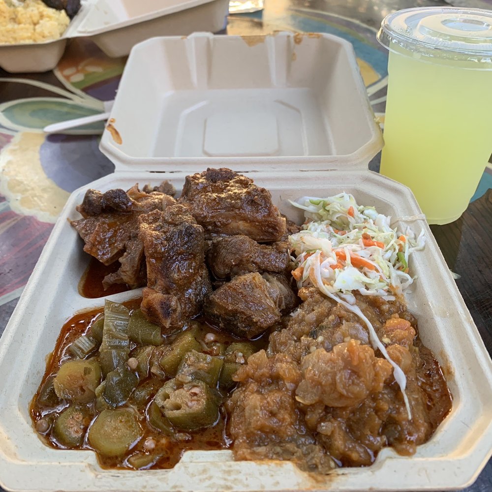 Naomi's Garden - Goat Stew, Okra Stew, Legume, Pikliz, Lemonade - Haitian Near Me - Miami, Florida Naomi's Garden - Goat Stew, Okra Stew, Legume, Pikliz, Lemonade - Haitian Near Me - Miami, Florida