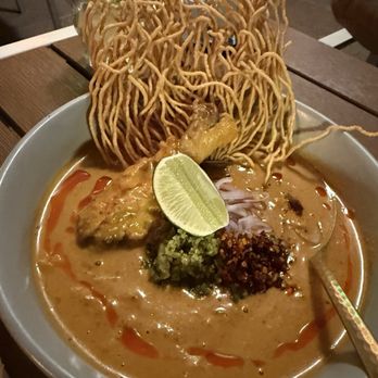 Hanuman Thai Eatery - Khao Soi - Chicken - Thai Near Me - Costa Mesa, California
