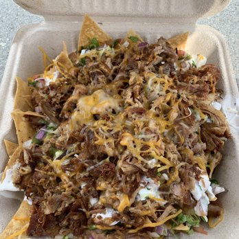Los Tacos - Nachos with Carnitas meat - Tacos Near Me - Encinitas, California Los Tacos - Nachos with Carnitas meat - Tacos Near Me - Encinitas, California