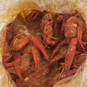 The Bucket Crab & Crawfish - Crawfish boil. Sauce is so thick and goopy. I prefer it buttery and thinner. - Seafood Near Me - Hemet, California The Bucket Crab & Crawfish - Crawfish boil. Sauce is so thick and goopy. I prefer it buttery and thinner. - Seafood Near Me - Hemet, California