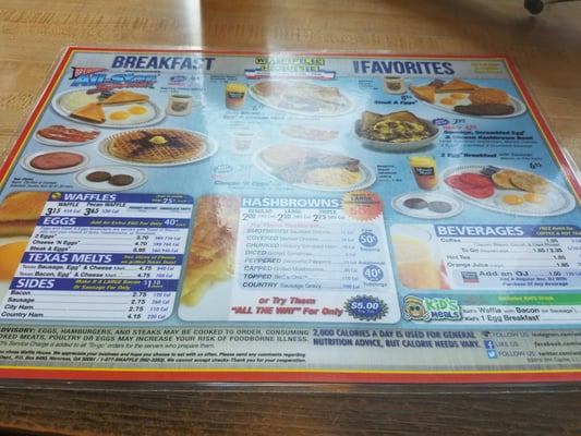 Menu photo 2 Waffle House Nashville, TN Menu photo 2 Waffle House Nashville, TN
