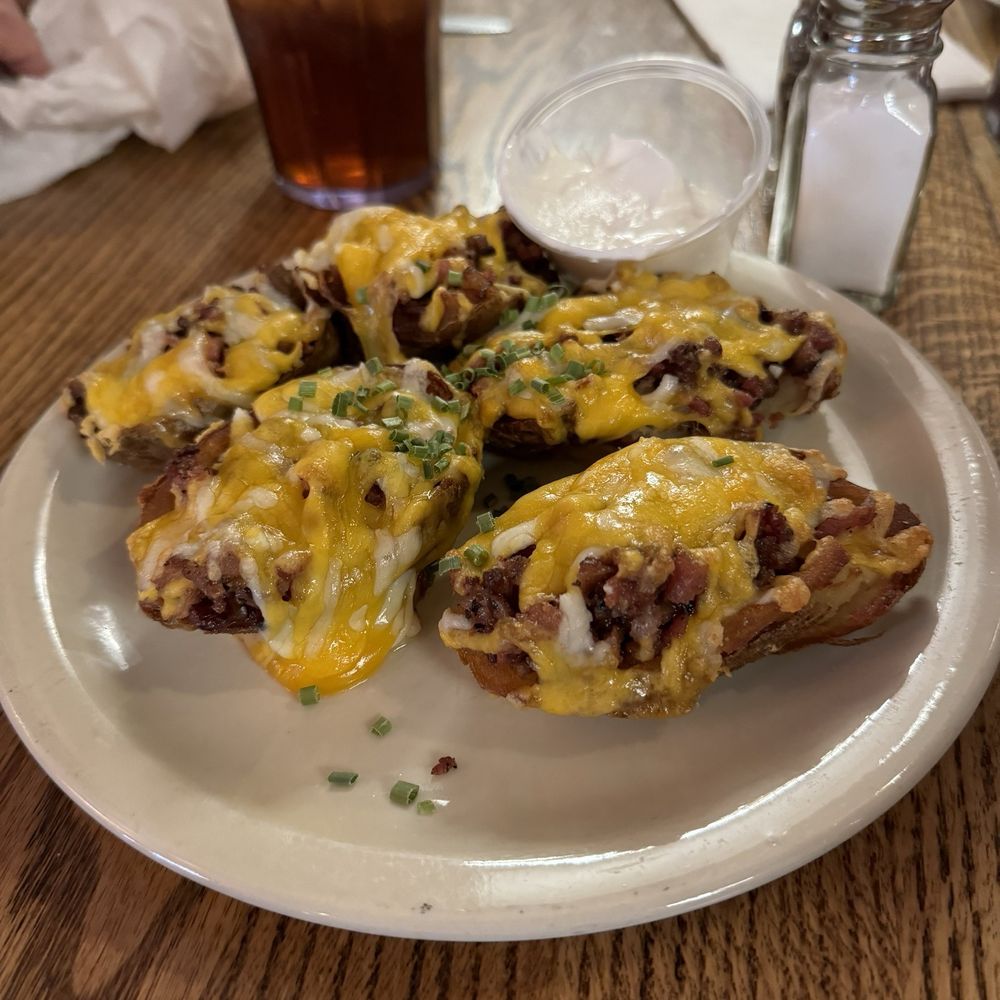 Ruby House Restaurant - Potato skins - American Near Me - Keystone, South Dakota Ruby House Restaurant - Potato skins - American Near Me - Keystone, South Dakota