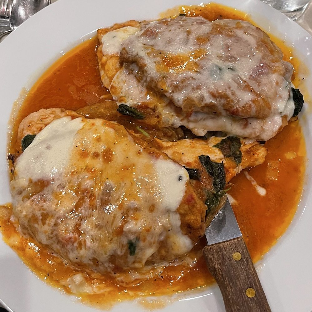 Bella Notte - Chicken Sorrentino (with eggplant) - Italian Near Me - Bellmore, New York Bella Notte - Chicken Sorrentino (with eggplant) - Italian Near Me - Bellmore, New York