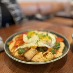Unconventional Diner - Caribbean Shrimp & Grits