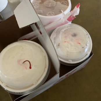Chick-fil-A - Melted milkshakes and messed up bag of food . - Fast Food Near Me - Warrington, Pennsylvania Chick-fil-A - Melted milkshakes and messed up bag of food . - Fast Food Near Me - Warrington, Pennsylvania