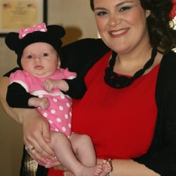 Evan J Thomas Photography Studio - My girlfriend's little girl dressed up in a Minnie Mouse outfit I got her before she was even born!