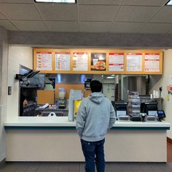 Wendy's - Picture of the menu ordering counter
