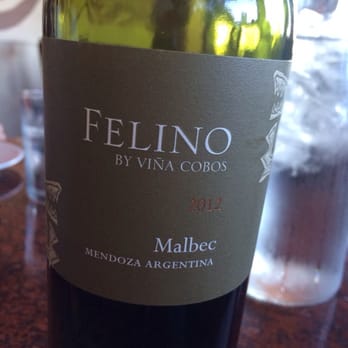 Dockside Grill - One of my favorite Argentinian wines.  Spicy, full-bodied, lightly sweet, and smooth. - Seafood Near Me - Sequim, Washington
