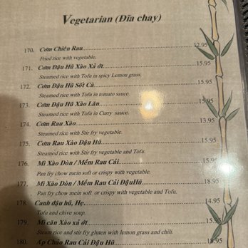 Pho Vinh - Menu - Vietnamese Near Me - Orlando, Florida