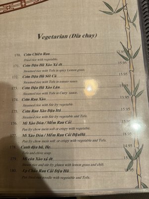 Menu photo 4 Pho Vinh Orlando, FL