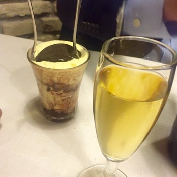 Felice a Testaccio - Tiramisu paired with grappa ...sumptuous!!! - Roman Near Me - Rome, RM