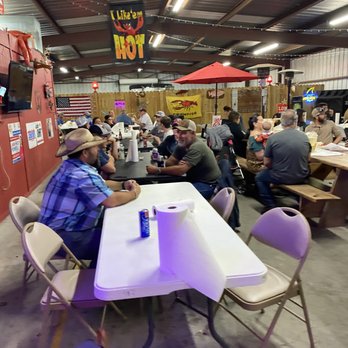 Southern Select Crawfish - a large group of people sitting around a table - Food Trucks Near Me - Victoria, Texas Southern Select Crawfish - a large group of people sitting around a table - Food Trucks Near Me - Victoria, Texas
