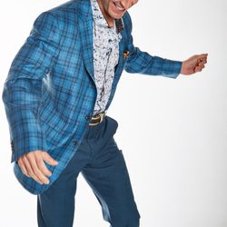 Barcelino - Beautiful hand made silk blazer