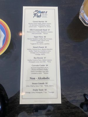 Menu photo 2 Stone’s Pub  Henrietta, NY