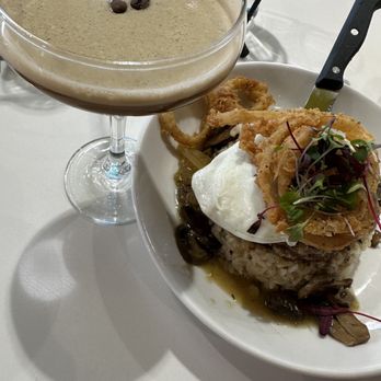 Over Easy - Glendale - Espresso Martini and LocoMoco with a basted egg... absolutely amazing - Breakfast & Brunch Near Me - Glendale, Arizona