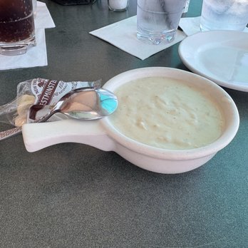 The Lobster Pot - Cup of clam chowder - Seafood Near Me - Provincetown, Massachusetts