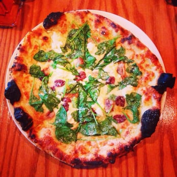 Nook - Spinach, olive, garlic pizza - Italian Near Me - Vancouver, British Columbia Nook - Spinach, olive, garlic pizza - Italian Near Me - Vancouver, British Columbia