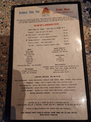 Menu photo 8 Socal Vibes Carson, CA