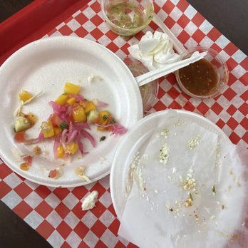 Mr Piggies Taqueria - WAS TWO SHRIMP TACOS AND TWO POTATO TACOS LOL - Tacos Near Me - Covina, California Mr Piggies Taqueria - WAS TWO SHRIMP TACOS AND TWO POTATO TACOS LOL - Tacos Near Me - Covina, California