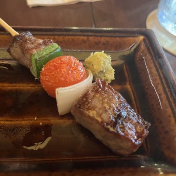 Yakitori Hachibei - Waygu steak skewer - Japanese Near Me - Honolulu, Hawaii Yakitori Hachibei - Waygu steak skewer - Japanese Near Me - Honolulu, Hawaii