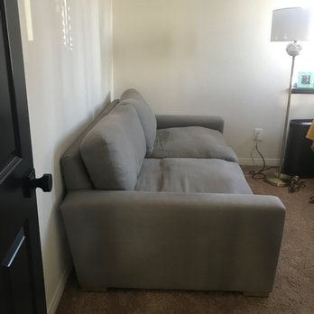 Your Local Movers - huge couch they moved to the stairs - Movers Near Me