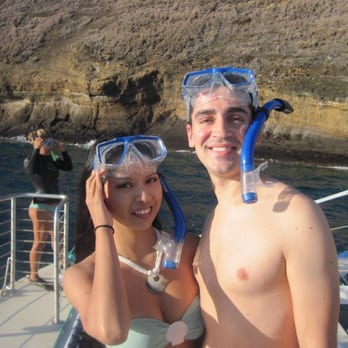 Molokini Crater - us in front of the Molokini crater - Boating Near Me - Maalaea, Hawaii