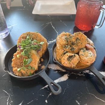 Soule - Fried green tomatoes $ garlic shrimp - Cajun/Creole Near Me - Chicago, Illinois