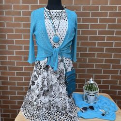Peace Arch Hospital Auxiliary Society - Summer dress, cardigan , sunglasses and sundries