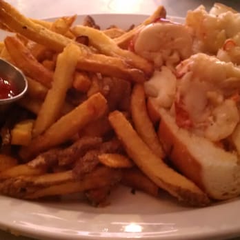 Neptune Oyster - Hot lobster roll and fries - Seafood Near Me - Boston, Massachusetts Neptune Oyster - Hot lobster roll and fries - Seafood Near Me - Boston, Massachusetts