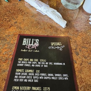 Bill's Cafe - Bill's specials - American Near Me - San Jose, California Bill's Cafe - Bill's specials - American Near Me - San Jose, California