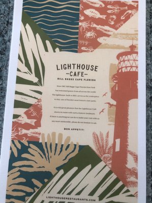 Menu photo 5 Lighthouse Cafe Key Biscayne, FL