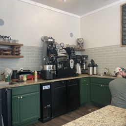 Little in-house coffee roaster