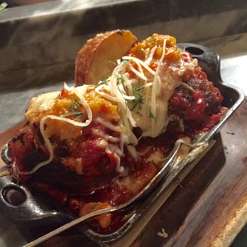 Barbuzzo - Caciocavallo Stuffed Meatballs (best I've ever had) - Mediterranean Near Me - Philadelphia, Pennsylvania Barbuzzo - Caciocavallo Stuffed Meatballs (best I've ever had) - Mediterranean Near Me - Philadelphia, Pennsylvania