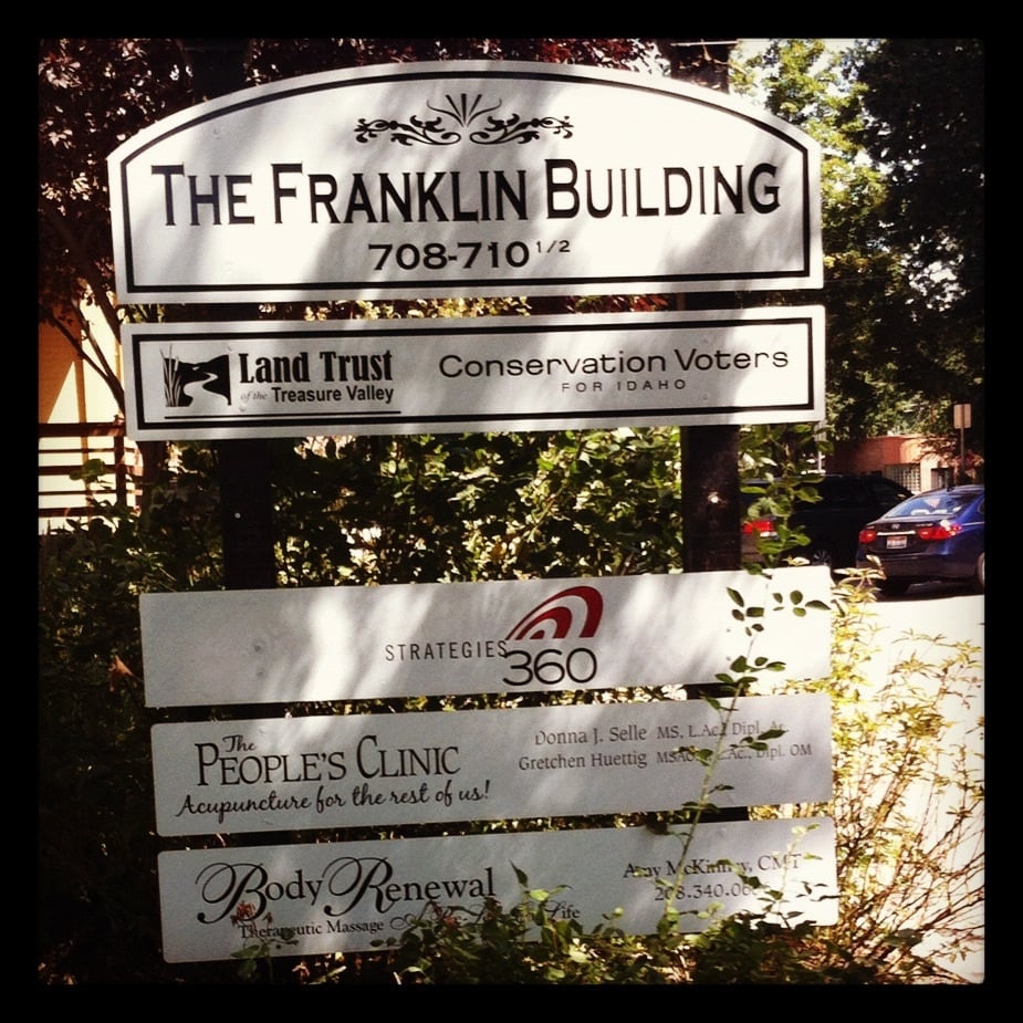 THE PEOPLE’S CLINIC Updated October 2024 1524 W Hays St, Boise, Idaho Acupuncture Hours