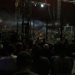Zerbini Tarzan Circus - Big audience under the really big tent