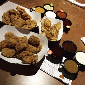 Buffalo Wild Wings - The trick is get the wings plain then get a bunch of sauces on the side!!! - Sports Bars Near Me - Kent, Ohio Buffalo Wild Wings - The trick is get the wings plain then get a bunch of sauces on the side!!! - Sports Bars Near Me - Kent, Ohio