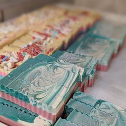 Buff City Soap- Clarence - I believe it was 'Two Scents Soap', my extra sample size bonus. I love it:)