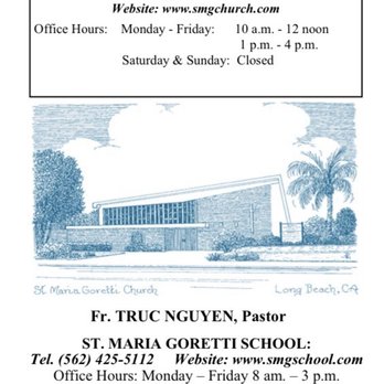 St. Maria Goretti Catholic Church - Churches Near Me - Long Beach, California