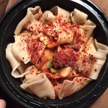 Gene's Chinese Flatbread Cafe - Hand pulled noodles to go! So. Much. Garlic. - Chinese Near Me - Woburn, Massachusetts