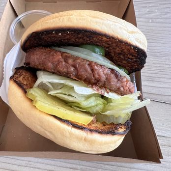 Gorgansons - Spicy Bourbon Burger - Vegan Near Me - Pomona, California Gorgansons - Spicy Bourbon Burger - Vegan Near Me - Pomona, California