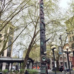 Totem Pole in Pioneer Square