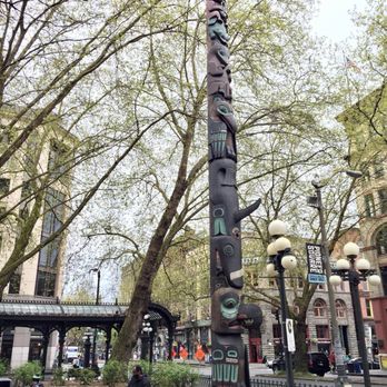 Pioneer Square - Totem Pole in Pioneer Square - Parks Near Me - Seattle, Washington