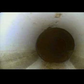 Johnson's Drain Service - Here is a pipe after the high pressure water jet service. - Plumbing Near Me - Crawfordsville, Indiana Johnson's Drain Service - Here is a pipe after the high pressure water jet service. - Plumbing Near Me - Crawfordsville, Indiana