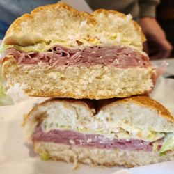 John's Imports - Ham and cheese on a hard roll