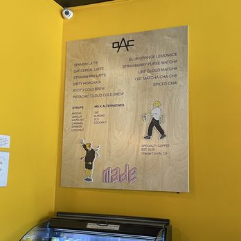 Made Coffee - menu - Coffee & Tea Near Me - Fullerton, California