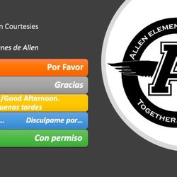 Allen Elementary School - Allen Common Courtesies