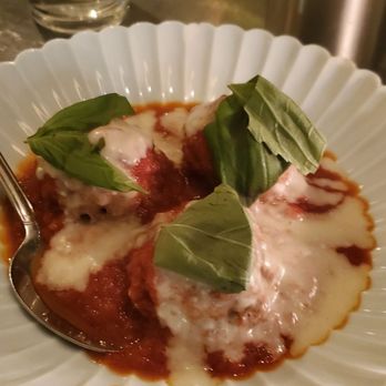 Pasta Beach - Polpette (Beef and pork meatballs, tomato sauce, parmesan cheese). - Italian Near Me - Newport, Rhode Island