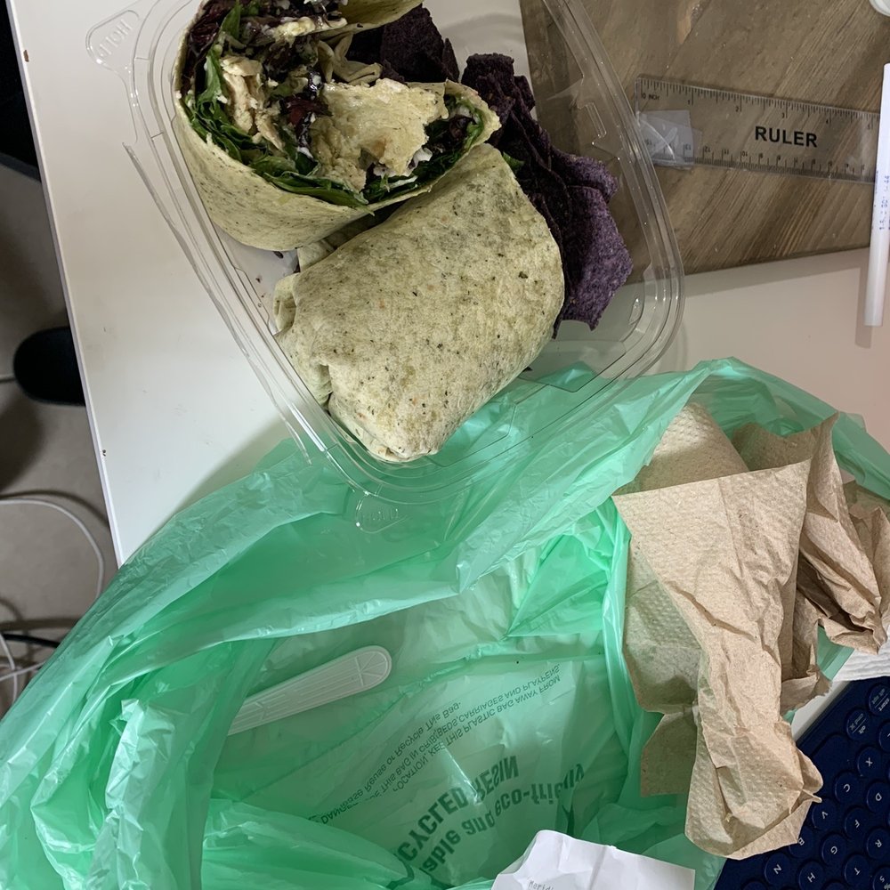 Healthy Kitchen 33 - No spicy Mayo Sauce !?? But it's on the receipt. - Vegan Near Me - Naranja, Florida
