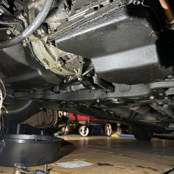 Mavis Tires & Brakes - Oily undercarriage